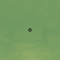 Shaded relief of the 46 km around Haage, drawn from the GMTED2010 grid