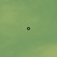 Shaded relief of the 46 km around Soodoma, drawn from the GMTED2010 grid