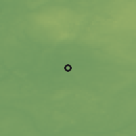 Shaded relief of the 46 km around Tagula, drawn from the GMTED2010 grid