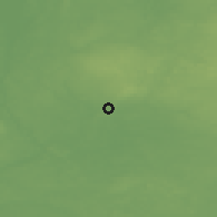 Shaded relief of the 46 km around Tiidu, drawn from the GMTED2010 grid