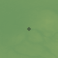 Shaded relief of the 46 km around Tohvri, drawn from the GMTED2010 grid