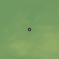 Shaded relief of the 46 km around Uderna, drawn from the GMTED2010 grid