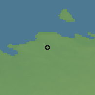 Shaded relief of the 46 km around Vääna, drawn from the GMTED2010 grid
