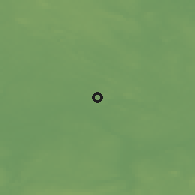 Shaded relief of the 46 km around Vōibla, drawn from the GMTED2010 grid