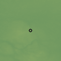 Shaded relief of the 46 km around Vōivaku, drawn from the GMTED2010 grid