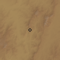 Shaded relief of the 60 km around Atnago, drawn from the GMTED2010 grid