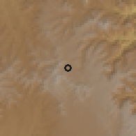 Shaded relief of the 59 km around Āddīgrat, drawn from the GMTED2010 grid
