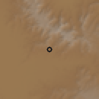 Shaded relief of the 60 km around Āddīs Zemen, drawn from the GMTED2010 grid