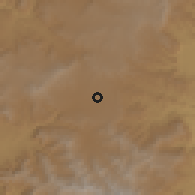 Shaded relief of the 60 km around Adigudem, drawn from the GMTED2010 grid