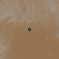 Shaded relief of the 60 km around Ehud Gebeya, drawn from the GMTED2010 grid