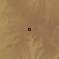 Shaded relief of the 59 km around Endasilasie, drawn from the GMTED2010 grid