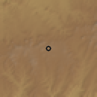 Shaded relief of the 59 km around Aksum, drawn from the GMTED2010 grid