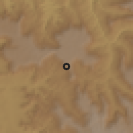 Shaded relief of the 60 km around Hamus Gebeya, drawn from the GMTED2010 grid
