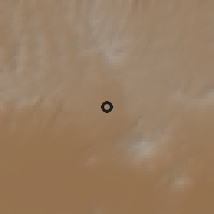 Shaded relief of the 60 km around Holeta Genet, drawn from the GMTED2010 grid