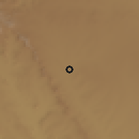 Shaded relief of the 60 km around Jijiga, drawn from the GMTED2010 grid