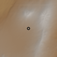 Shaded relief of the 60 km around Kidame Digelu, drawn from the GMTED2010 grid