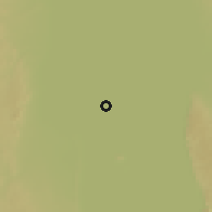 Shaded relief of the 60 km around Aman, drawn from the GMTED2010 grid
