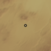Shaded relief of the 60 km around Metehara, drawn from the GMTED2010 grid