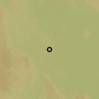 Shaded relief of the 60 km around Semera, drawn from the GMTED2010 grid
