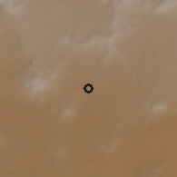 Shaded relief of the 60 km around Tsige, drawn from the GMTED2010 grid