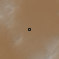Shaded relief of the 60 km around Tulu Bolo, drawn from the GMTED2010 grid