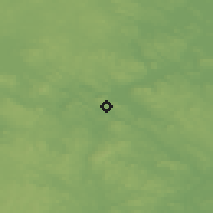 Shaded relief of the 44 km around Äänekoski, drawn from the GMTED2010 grid