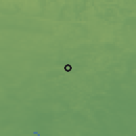 Shaded relief of the 45 km around Artjärvi, drawn from the GMTED2010 grid