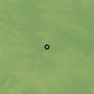 Shaded relief of the 44 km around Kannonkoski, drawn from the GMTED2010 grid