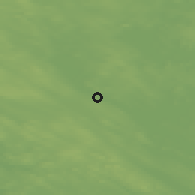 Shaded relief of the 44 km around Keitele, drawn from the GMTED2010 grid