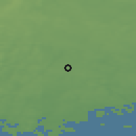 Shaded relief of the 45 km around Kerava, drawn from the GMTED2010 grid