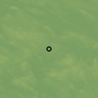 Shaded relief of the 44 km around Konnevesi, drawn from the GMTED2010 grid