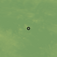 Shaded relief of the 44 km around Kuopio, drawn from the GMTED2010 grid