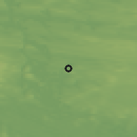 Shaded relief of the 44 km around Lapinlahti, drawn from the GMTED2010 grid