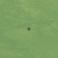 Shaded relief of the 44 km around Enonkoski, drawn from the GMTED2010 grid
