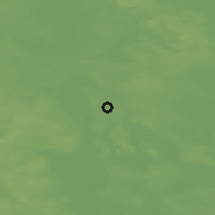 Shaded relief of the 44 km around Liperi, drawn from the GMTED2010 grid