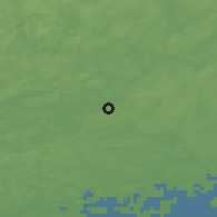Shaded relief of the 45 km around Lohja, drawn from the GMTED2010 grid