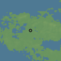 Shaded relief of the 45 km around Finström, drawn from the GMTED2010 grid