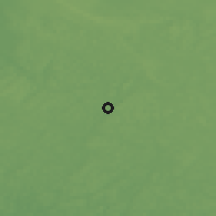 Shaded relief of the 45 km around Pöytyä, drawn from the GMTED2010 grid