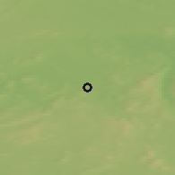 Shaded relief of the 42 km around Salla, drawn from the GMTED2010 grid