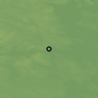 Shaded relief of the 44 km around Savonranta, drawn from the GMTED2010 grid