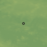 Shaded relief of the 44 km around Siilinjärvi, drawn from the GMTED2010 grid