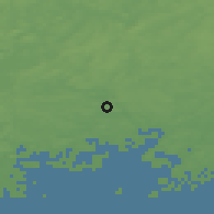 Shaded relief of the 45 km around Siuntio, drawn from the GMTED2010 grid