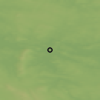 Shaded relief of the 43 km around Sotkamo, drawn from the GMTED2010 grid