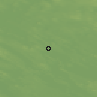 Shaded relief of the 44 km around Tervo, drawn from the GMTED2010 grid