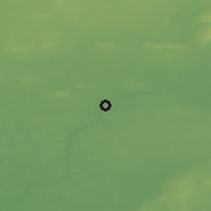 Shaded relief of the 42 km around Tervola, drawn from the GMTED2010 grid