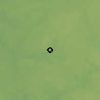 Shaded relief of the 44 km around Töysä, drawn from the GMTED2010 grid