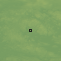 Shaded relief of the 44 km around Tuusniemi, drawn from the GMTED2010 grid