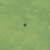 Shaded relief of the 44 km around Uurainen, drawn from the GMTED2010 grid