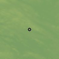 Shaded relief of the 44 km around Vesanto, drawn from the GMTED2010 grid