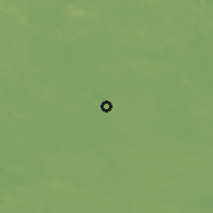 Shaded relief of the 44 km around Haukivuori, drawn from the GMTED2010 grid